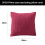Square Cushion Cases, Hidden Zipper Closure for Convenient Pillow Management 2