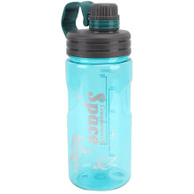 Transparente 1100-ml-Wasserflasche, sicheres Material, mit Skala für genaue Flüssigkeitszufuhr, hohes Fassungsvermögen, lebensmittelechtes