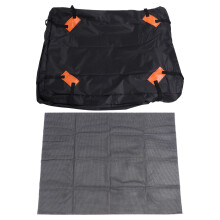 Waterproof Roof Top Cargo Bag, Super Storage Capacity 425L Foldable Car Roof Carrier Durable Travel Luggage Bag with Anti-Slip Mat, Secure Attachment