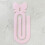 6Pcs Acrylic Paper Clip Bookmarks Book Page Holder Clip Document 5