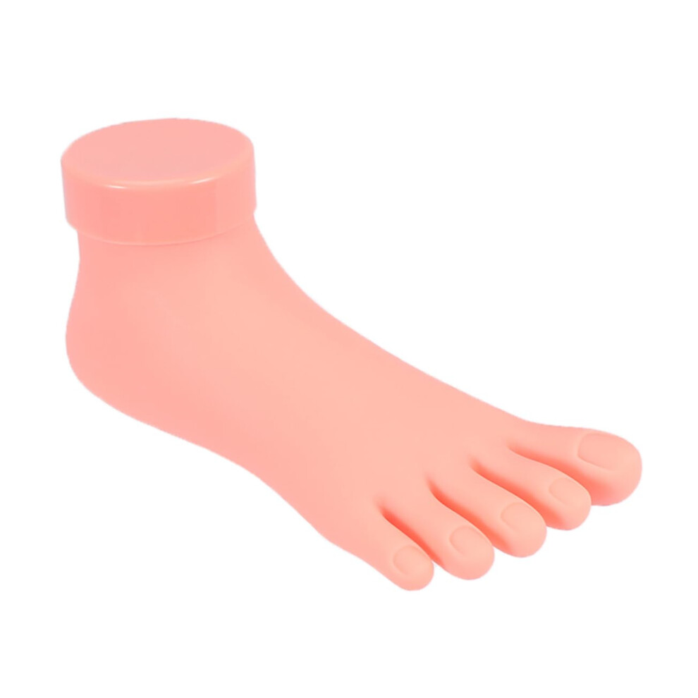 Practice Foot Model for Nail Art Training Pedicure Mannequin Fake Foot for Professional Use