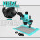 Ergonomic Microscope Eye Guards Protector Safety Gear for RF EM5 7