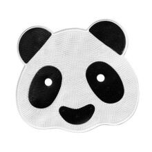 Panda Shower Foot Scrubber Mat NonSlip Bath Mat Cartoon Panda Design Exfoliating For Shower Floor Soft And Easy Care