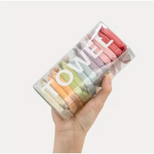 14pcs Compressed Travel Towels Soft Disposable Cotton Washcloths for Face and Body, Wet Dry Use