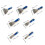 4/7Pcs Putty Scraper Flexible Paint Scraper-1 set of 7 pieces 4