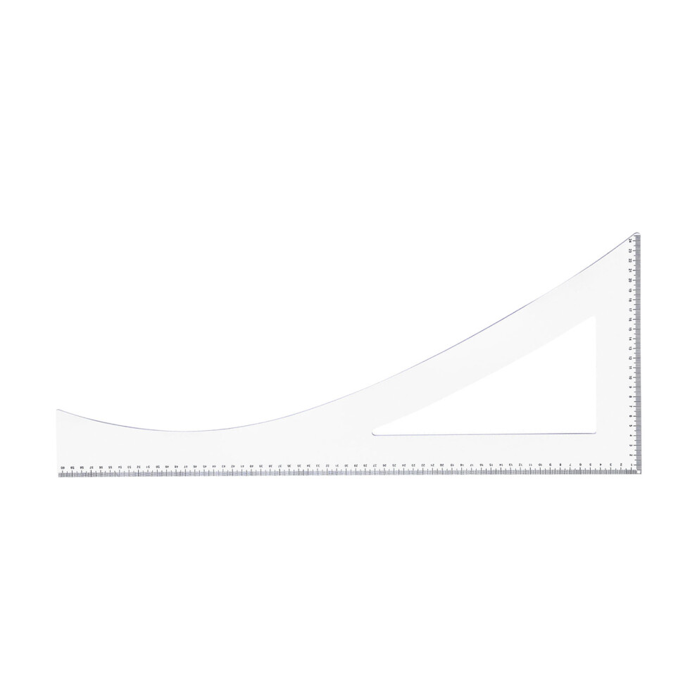 Quilting Rule With High Visibilities Markings Plastic-5860 7704000512749