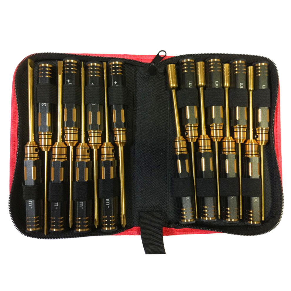 4Pcs/Set Screwdriver Hexagon Spanner-16 Piece Tool Kit 7704000511537