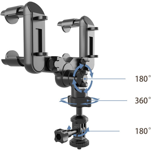 Car Rearviews Mirroring Mount For Action Cameras 360 Degree Adjustable Anti Shake Technology Camera Bracket 2