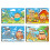 4 Piece Drawing Pad Sketchbook Set 50 Sheets Per-Kapi World 1