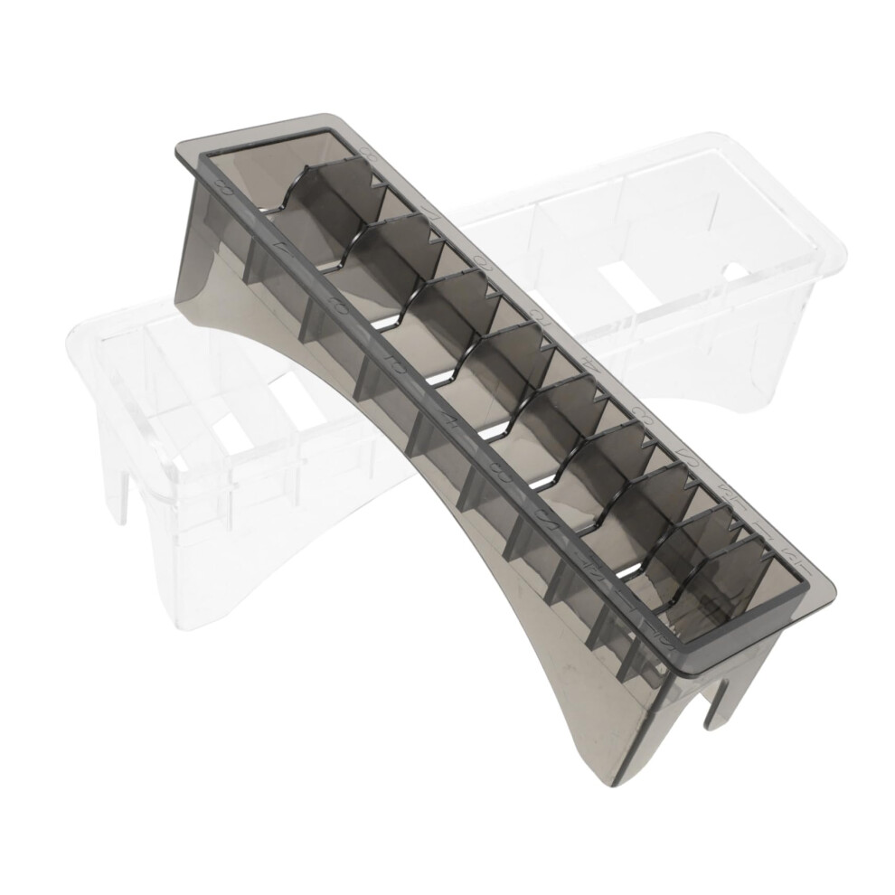 Clipper Guard Organizer Set with Quick Access Storage for Salon or Home, Durable Black Case