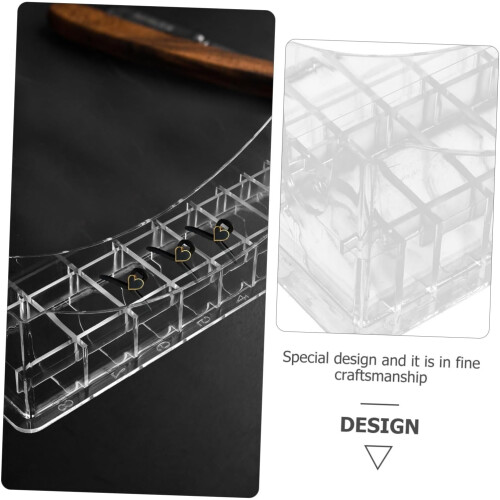 Clipper Guard Holder Storage Case for Barbers, Durable Plastic Guide Comb Organizer Tray 1