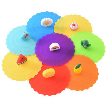 Couvercles en silicone pour tasses, housses colorées pour mugs, couvercles en silicone réutilisables, hermétiques et anti-poussière, pour tasses,