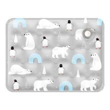 Cooling Mat for Dogs Foldable Self Cooling Mat Washable Pet Cooling Mat XL 40 X 17 X 17 Cm Water Required