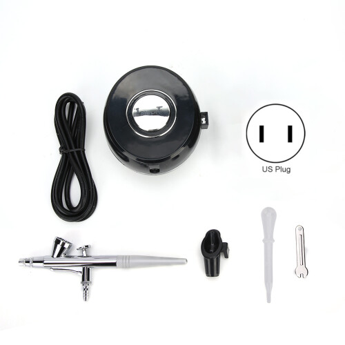 Kit aérographe de précision professionnel, système d'alimentation par gravité à double action pour une utilisation domestique et