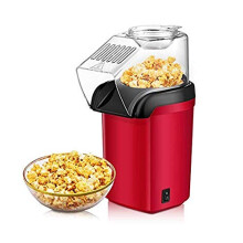 Popcorn Maker 1200W Hot Air Popper Oil Healthy Snack with Butter Tray for Home Party