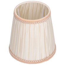 Fabric Lampshade Set Of 2, Linen Drum Shade With High Light Transmittance, Chandelier Light Shades For Warm Ambient Lighting, LED Light Decor With No