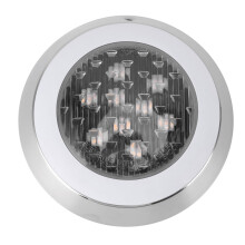 LED Pool Lights For Inground Pool, 8.5Inch WallMounted Submersible, 12W, 6000K White, Underwater LED Lights