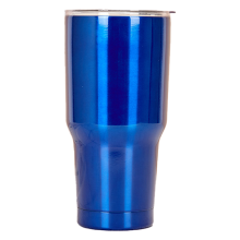 Auslaufsicherer Reisebecher mit Einhandbedienung, Edelstahl-Vakuum-Thermoskanne mit rutschfestem Griff und BPA-freien Materialien, wiederverwendbare
