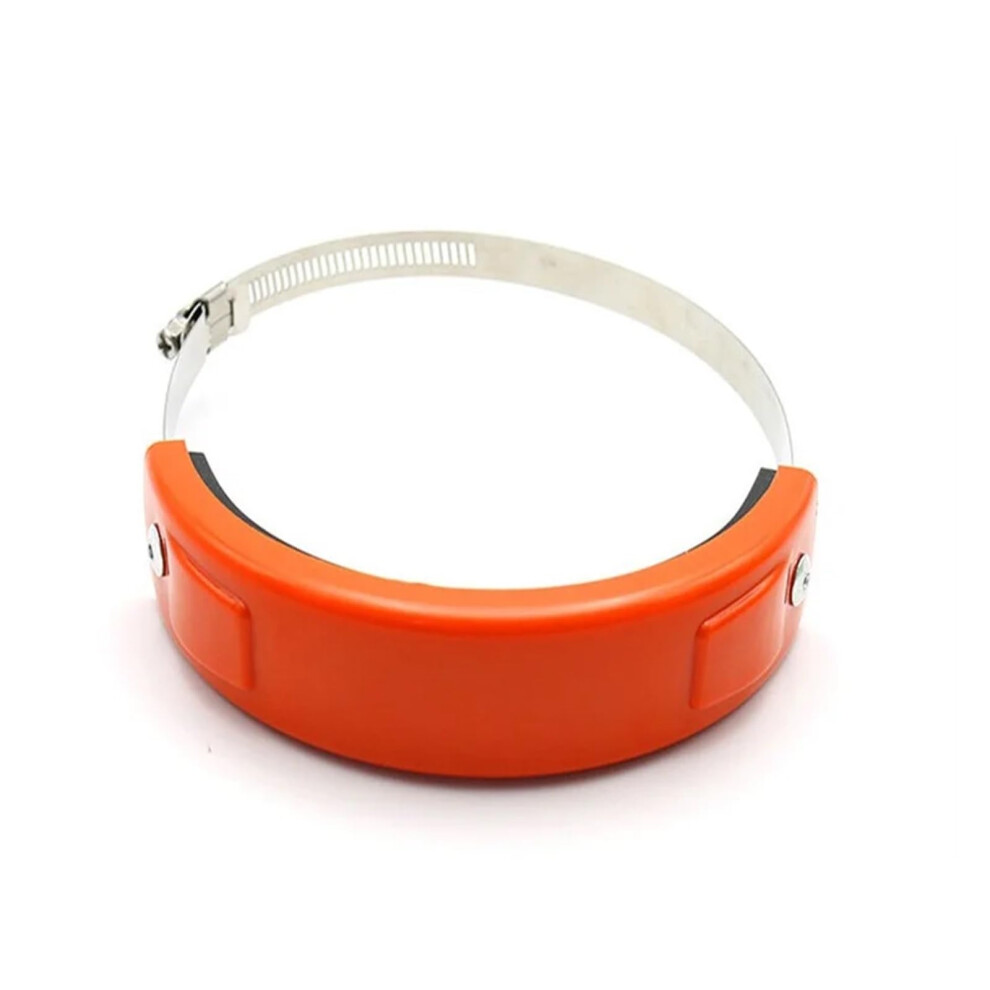 Universal Motorcycle Exhaust Protector Heat Shield Guard For Muffler Antiscald Offroad Orange 9119770743626