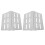 Ακριβώς κατασκευασμένοι εκτροπείς θερμότητας για Weber Genesis300Series, ανταλλακτικά από 1