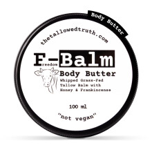 Grass Fed Tallow Body Butter Whipped Moisturizer Deep Hydration for Dry Skin 100ml