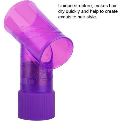 Hair Dryer Diffuser 360 Rotating Curling Attachment for Quick Drying and Heat Damage Protection 2