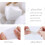 1000 PCS Lint  Cotton Pads for Face and Nails, Soft Thin Makeup Remover Squares with Box 4