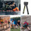 Gym Lamp for Posing Portable 7th Gear Dimming Waterproof LED Light With Hooks Foldable For Stage Performance 3