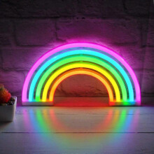(As show, One size) The Applique murale non LED arc-en-ciel pour chambre d'enfant