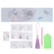Kits de broderie à faire soi-même, accessoires de lecture uniques et pratiques pour suivre sa progression de lecture, marque-pages en mosaïque de