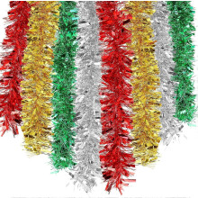(As show, One size) 8Pcs Christmas Tinsel Garlands For Christmas Tree Decorations