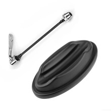 Bicycle Bike Stand Front Wheel Tube Block With Adjustable Height And 4 AntiSlip Pads Training Platform