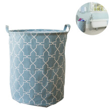 Accessoire de rangement polyvalent pour le linge : panier de rangement avec poignées de transport, revêtement imperméable, pour un gain de place