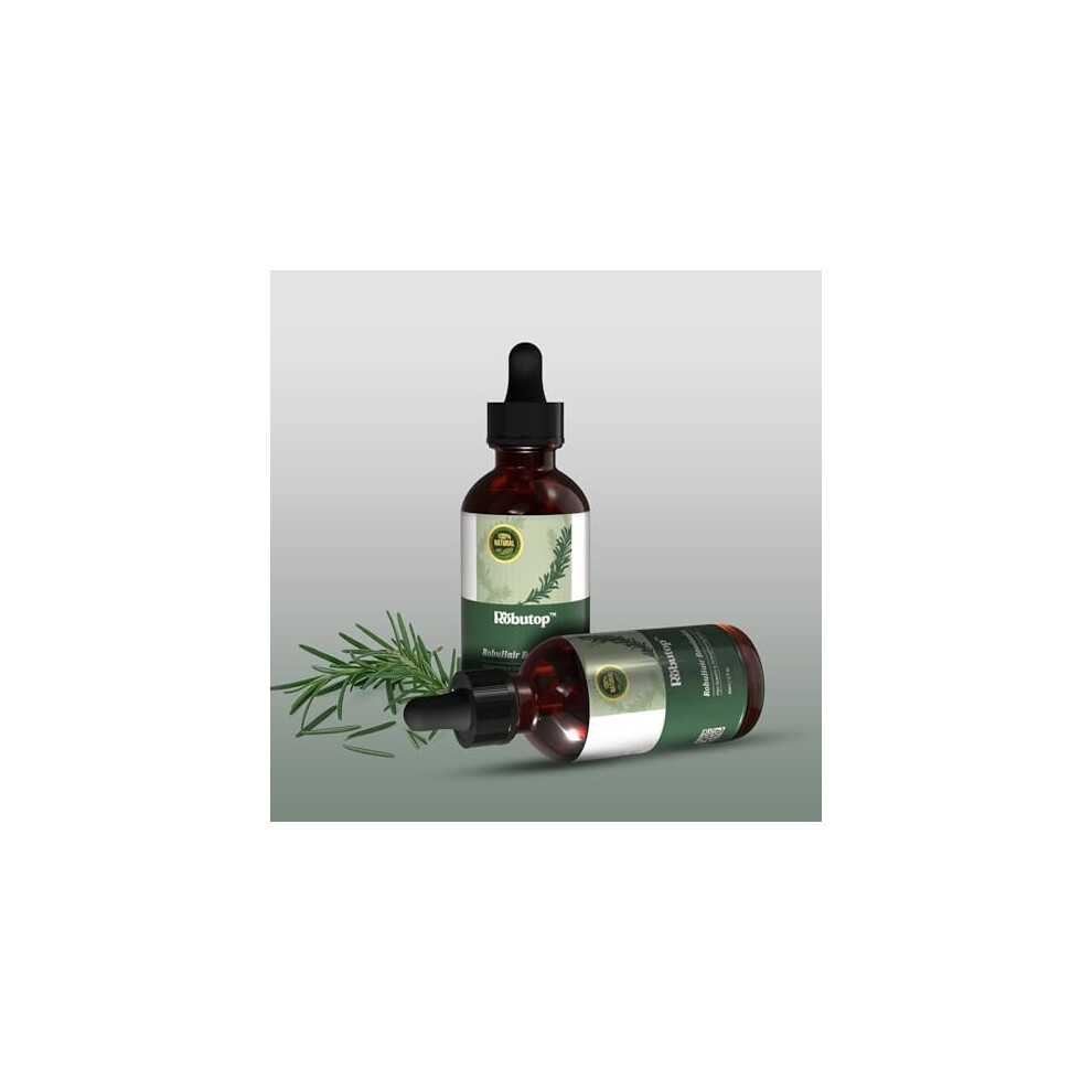 Hair Growth Serum with Natural Rosemary â Boosts Growth, Strengthens Roots, Herbal Fresh Scent 60ml