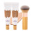 BB Cream Tinted Moisturizer SPF30, Full Coverage Lightweight Foundation with Brush, Natural, 2PCS 1