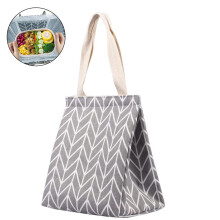 Sac isotherme extérieur résistant à l'eau, pliable et pratique, alliant confort thermique et style, résistant et durable, en toile réversible,
