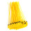 Tamper-Proof Security, Anti-Tamper Cable Seals, Yellow, For Comprehensive Asset Protection, 100Pcs 3