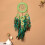 Attrape-rêves ethnique Vintage, décorations murales à-Vert 7