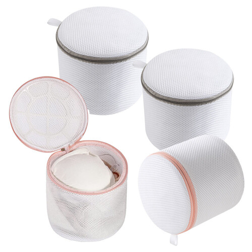 Protective Mesh Laundry Bags, Honeycomb Mesh Laundry Bag with Robust Plastic Frame for Unmatched Support, Breathable Polyester Fibre for Long-lasting