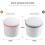 Protective Mesh Laundry Bags, Honeycomb Mesh Laundry Bag with Robust Plastic Frame for Unmatched Support, Breathable Polyester Fibre for Long-lasting 5