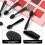 120pcs Disposable Eyeshadow Applicator Sticks, Mini Sponge Brushes for Precise Makeup and Nail Art 2