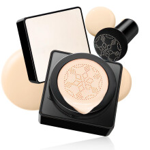 CC Cream Foundation Air Cushion Mushroom Head Ivory – Full Coverage, Long Lasting, Moisturizing Makeup for All Skin Types