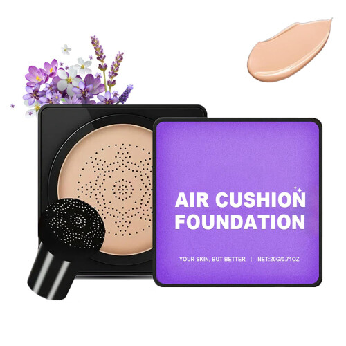 Waterproof BB Cream Cushion Foundation LongLasting Full Coverage for Instant Radiant Skin