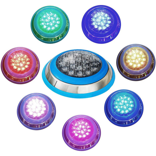 AC12V 35W 360LED Waterproof Pool Light Multicolor RGB Underwater Lamp Remote Control Pool Light