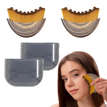 2 Pcs Facial Lymphatic Drainage Brush with Soft Bristles for Face Sculpting, AntiPuffiness and Lift