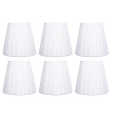 Scáthlán Lampa Línéadaigh do Chandailéir, Scáthlán Lampa Línéadaigh Cruth Cloig le Clúdach Solais Fabraice Préimhe Damhán Alla, Dearadh