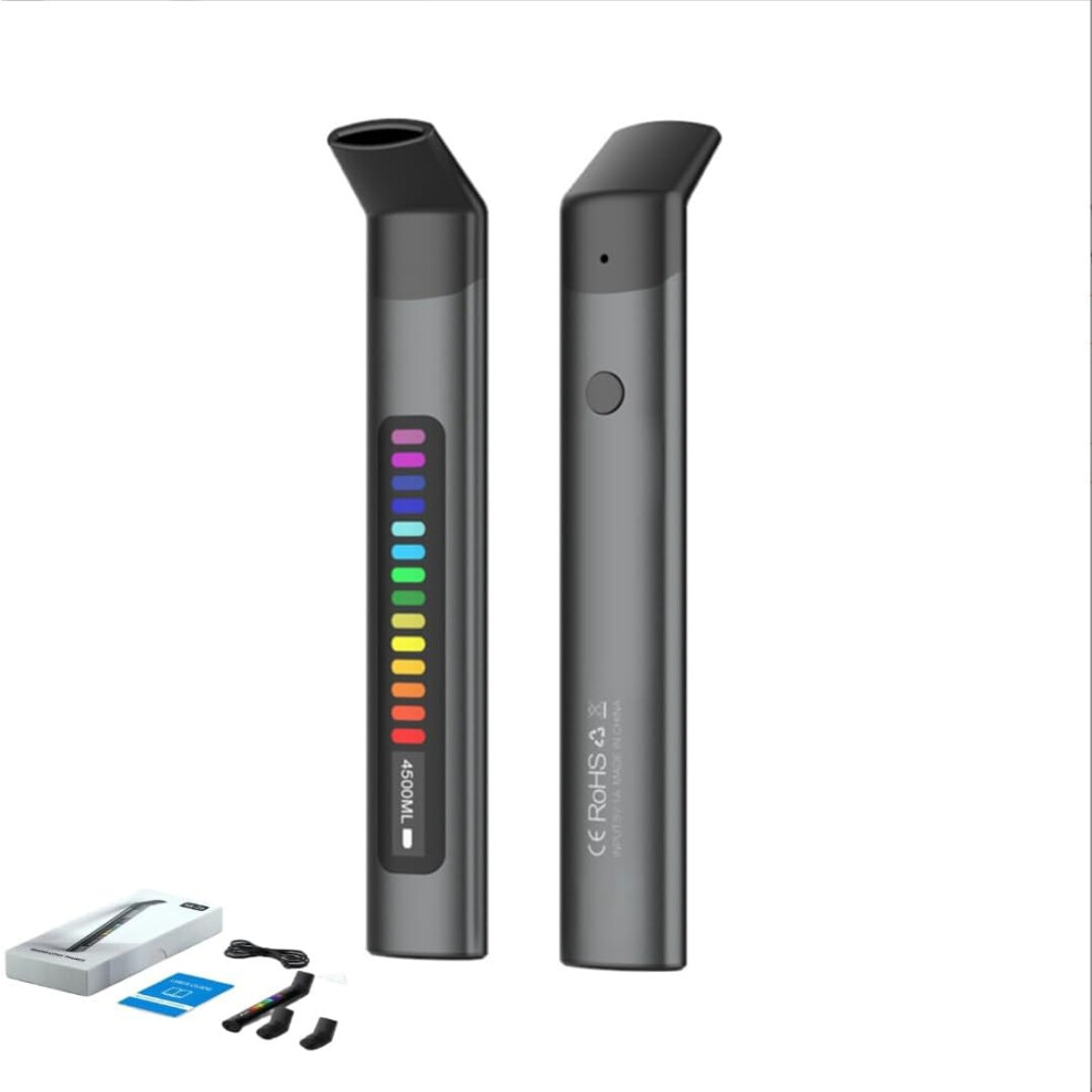 Portable Breathing Training Device, Smart Respiratory Exercise Trainer for Athletes, Detachable Design for Easy Cleaning