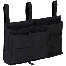 Organisateur de rangement suspendu polyvalent pour les essentiels de chambre d'étudiant, tissu Oxford robuste avec coutures renforcées, panier de