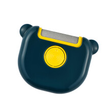 Bärbara tvättbara luddborttagare för kläder, söt och funktionell design med mini-luddrulle, stark vidhäftning för husdjurshår (grön)