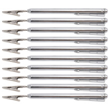 Herramienta extensible de acero inoxidable para diversas aplicaciones, para abrir y cerrar joyas, con clip de bolsillo para mayor comodidad, Alligato